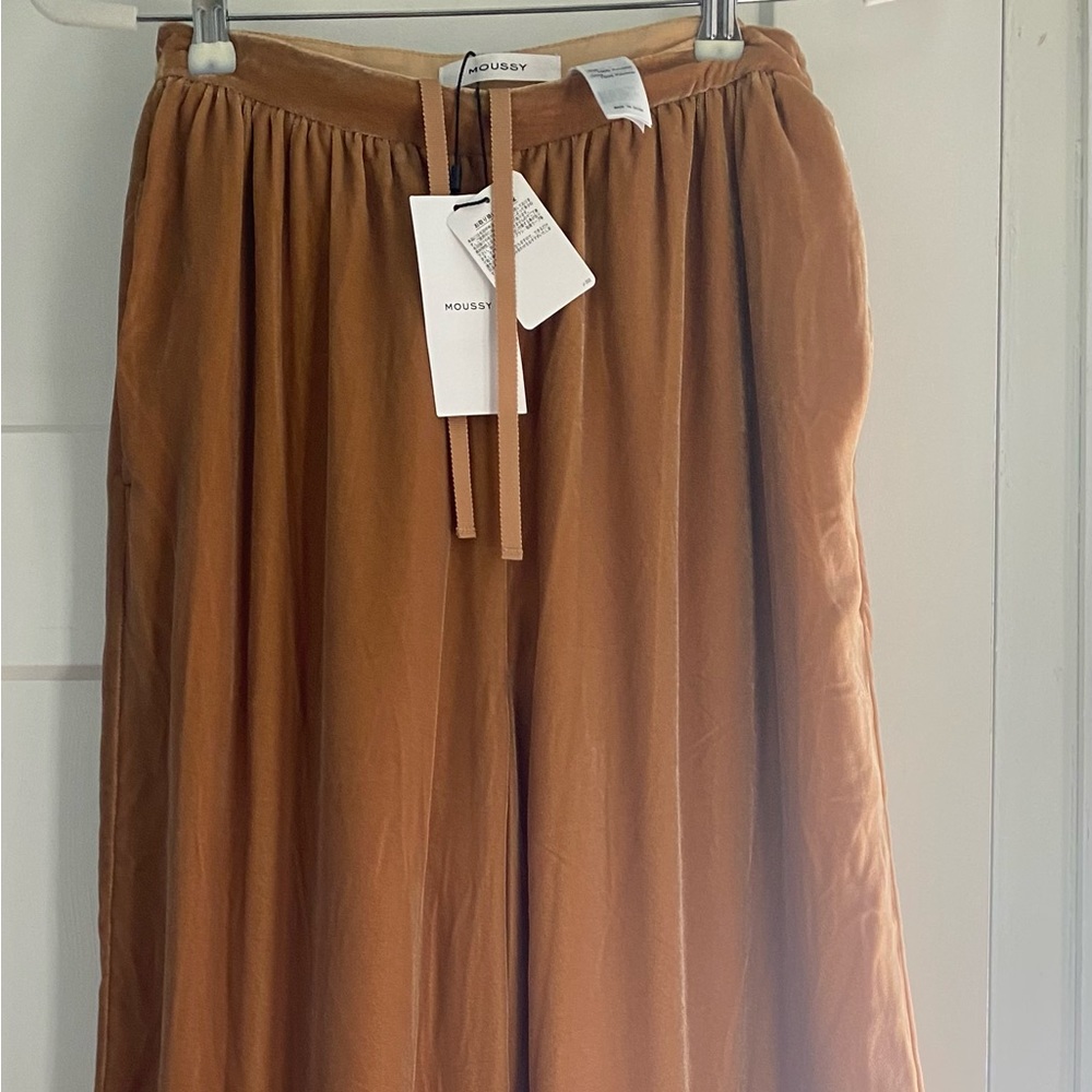Moussy Wide-Leg Flare Trousers w/Original Tags